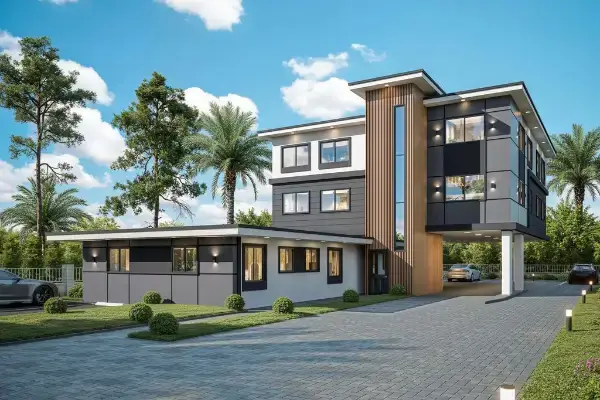 New multi-family home